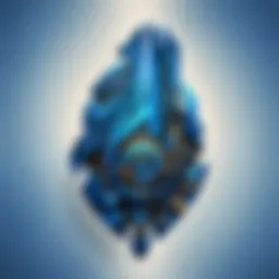 Abstract Blue Cursor