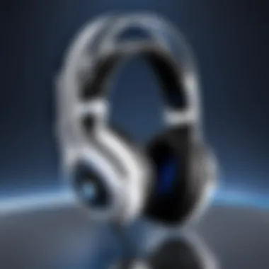 Sleek gaming headset design for PS4