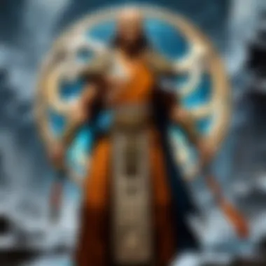 Eternal Wisdom Encrypted in Symbols Ancient Scroll with Cryptic Symbols