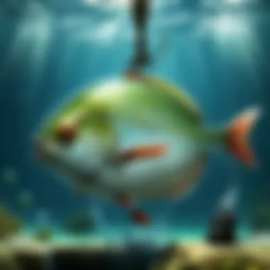 Exploring Underwater Realms Through Angler's Lens Angler's Perspective in Underwater Exploration