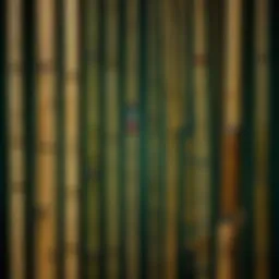 Antique Bamboo Fishing Pole