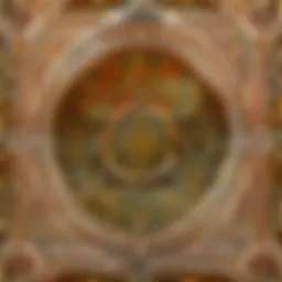 Arabesque patterns in virtual world