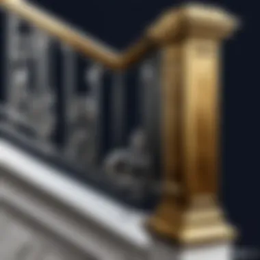 Handrail Luxury Detail Luxurious Handrail Detailing