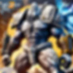 A visual representation of Blizzard Entertainment's logo alongside popular games
