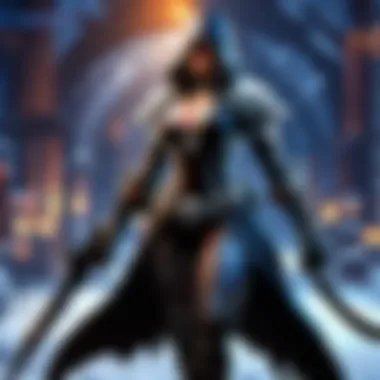 Shadowy Assassin Strikes Stealthy Assassin lurking in the shadows