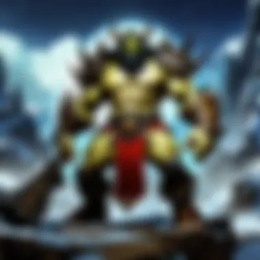 A Glimpse into the Enigmatic Warcraft World Mystical Warcraft Landscape