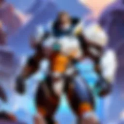 Enigmatic Overwatch Hero in Action