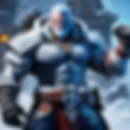 Frosty Fury - Blizzard Games Illustration