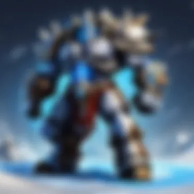 Symbol of Blizzard Gaming Excellence Blizzoid Logo Emblem