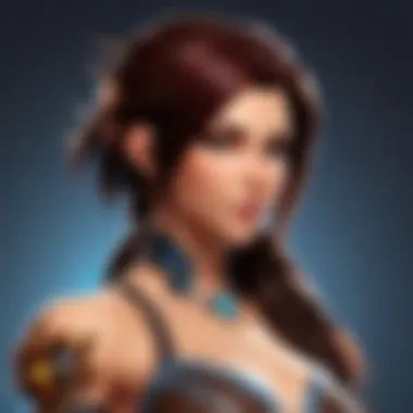 Blizzoid profile customization interface