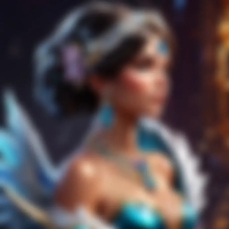 Captivating Radiance of Gemstone