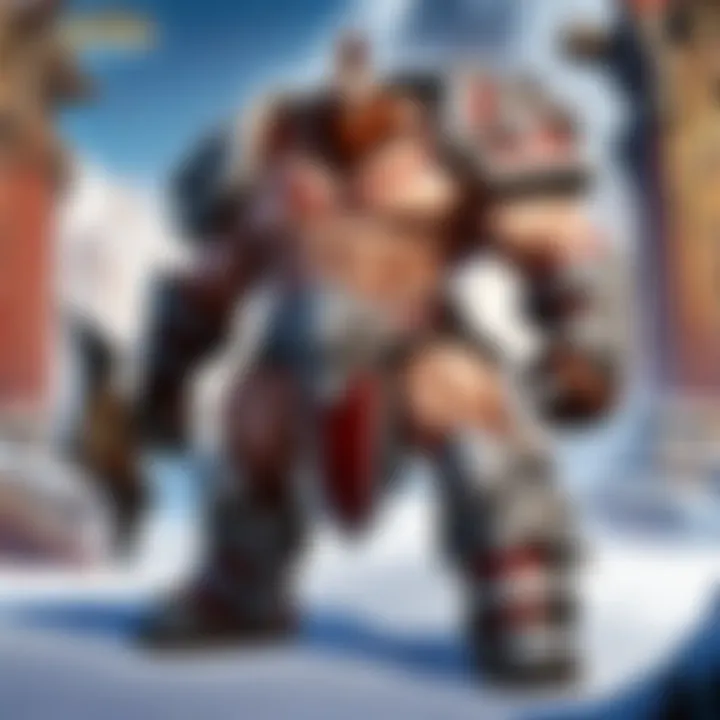Illustration highlighting the intricate details of Blizzard game strategies