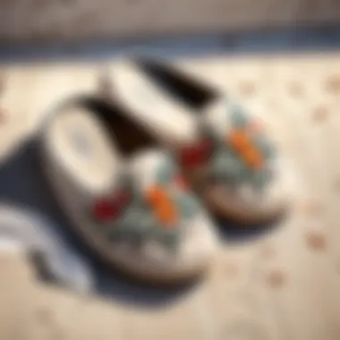 Chic Linen Slip-On Slippers Chic linen slip-on slippers