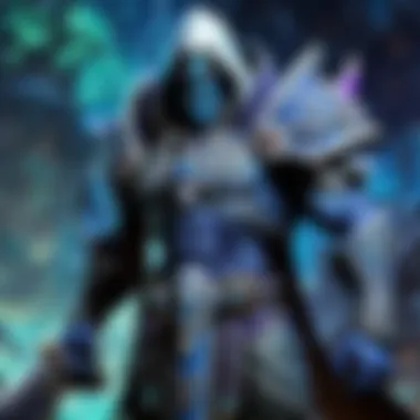 Depiction of the Necrolord covenant emphasizing their militaristic themes