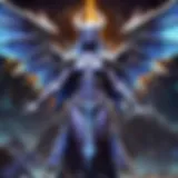 Symbol of the Night Fae covenant depicting their mystical essence