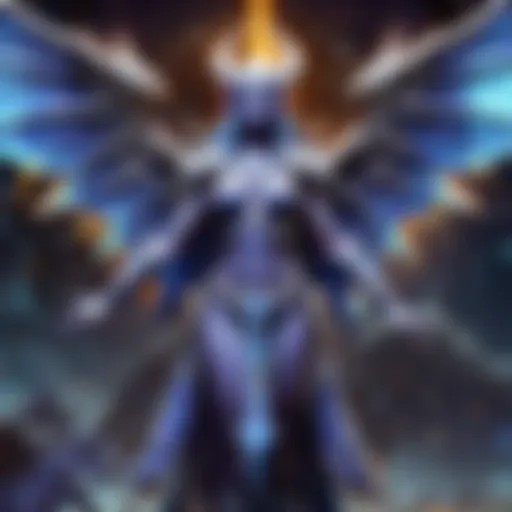 Symbol of the Night Fae covenant depicting their mystical essence