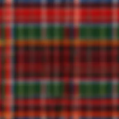 Classic Tartan Design of the Comfy Kilt Traditional Scottish tartan pattern on a comfy kilt