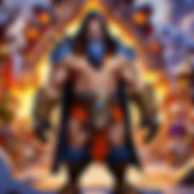 Scaling Strategies Analysis Graph illustrating scaling strategies in Hearthstone Battlegrounds