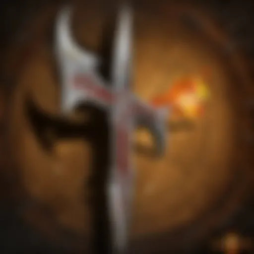 Visual representation of various polearm runewords