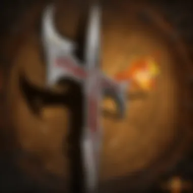 Diverse Polearm Runewords in Diablo II Visual representation of various polearm runewords