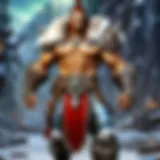 A detailed representation of the Warrior class abilities in World of Warcraft