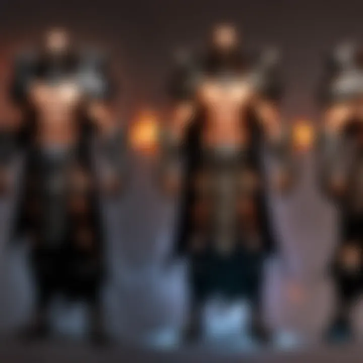 Visual representation of various types of runewords and their effects