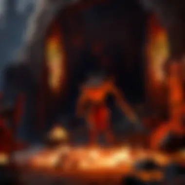Dramatic landscape of the D2R world