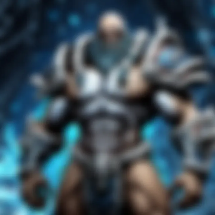 Illustration of macro application in a Blizzard game