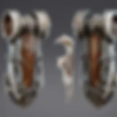 Concept art showing the integration of Evol bindings in gameplay scenarios.