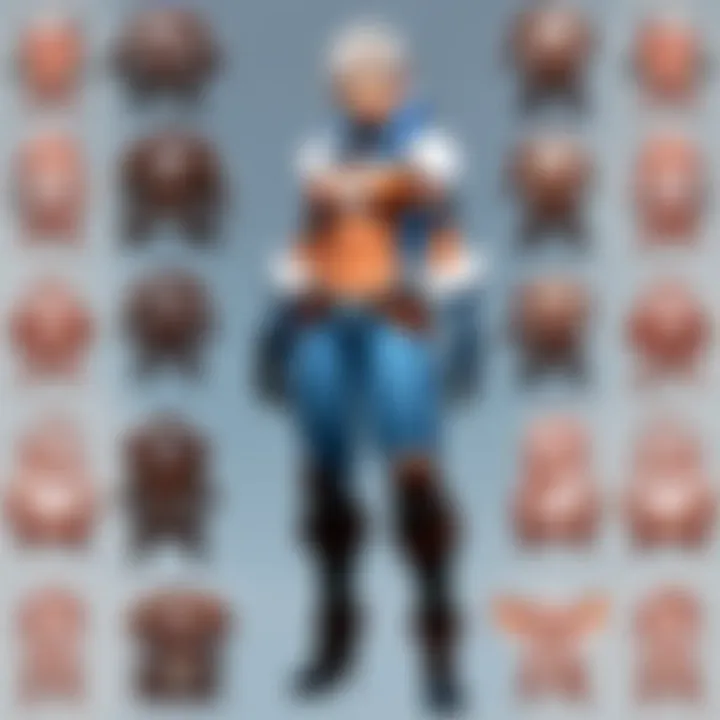 An example of an emote in a gaming context