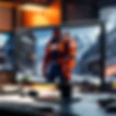 Immersive Visual Clarity in 120 Hz Monitor Crystal Clear Visuals