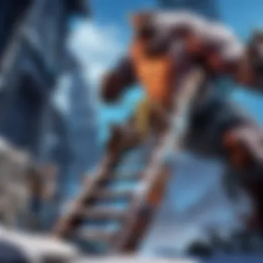 Diverse characters representing various levels of the Monster Ladder.