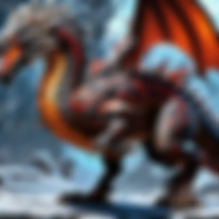 Illustration showcasing the potential benefits of using the dragon patch for back pain relief
