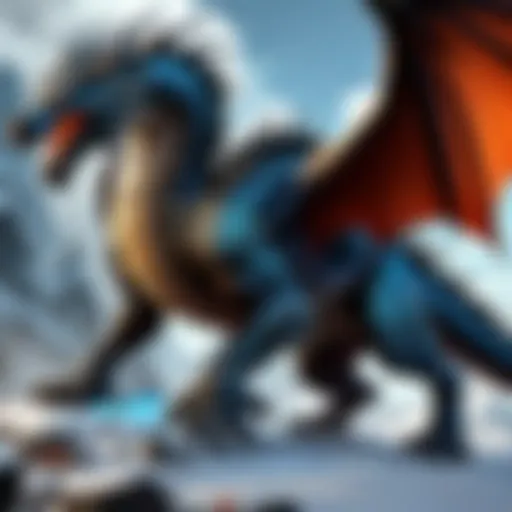 Illustration depicting the intricate mechanism of action of the dragon patch