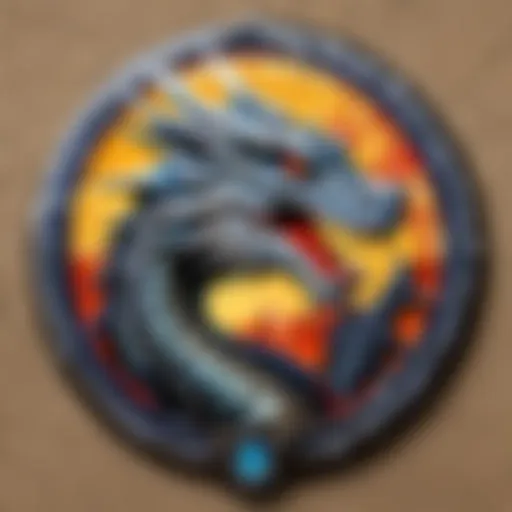 Illustration of Dragon Patrol patch in-game