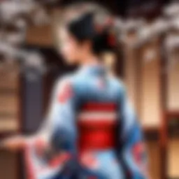 Elegant Japanese Kimono