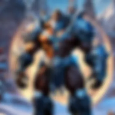 A character showcasing their unique abilities and skills in a Blizzard game.