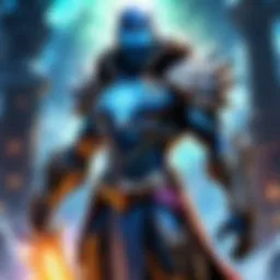 Mystical Aura Surrounding the x Hero