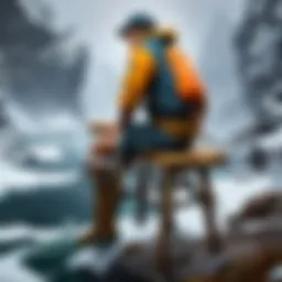 Ergonomic Design of Fisherman's Stool