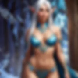 Ethereal Elven Silk Lingerie
