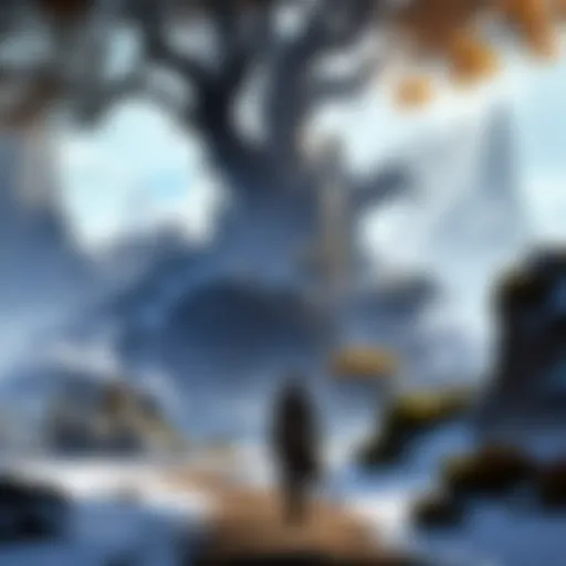 Ethereal Eorzean landscapes