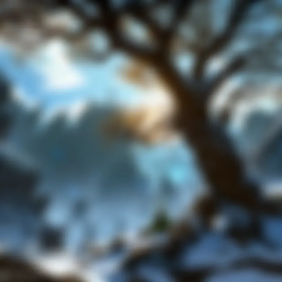 Ethereal landscapes of FFXIV Endwalker