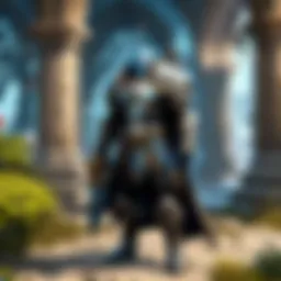 Iconic Shadowlands landscape showcasing the afterlife realms