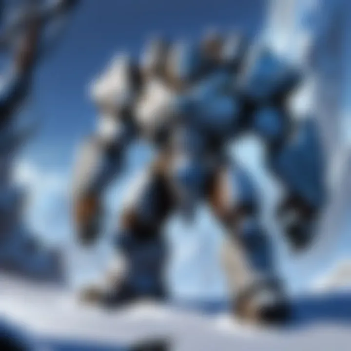 Concept art from a Blizzard game influenced by Rodney Wells