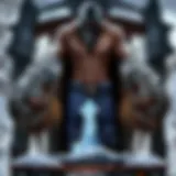 A graphical representation of the Affliction outlet mechanics in Blizzard games.