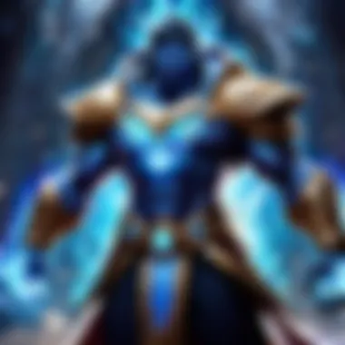 Character Channeling Astral Energy A powerful character channeling astral energy