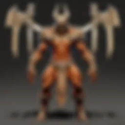 Representation of the Beast runeword in Diablo 2 showcasing its attributes.