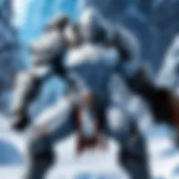 Frosty Warrior in Battle