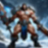 Warrior wielding a legendary sword in a Blizzard game