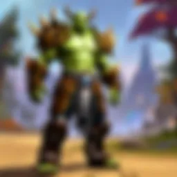 Diverse character classes in World of Warcraft: The Burning Crusade